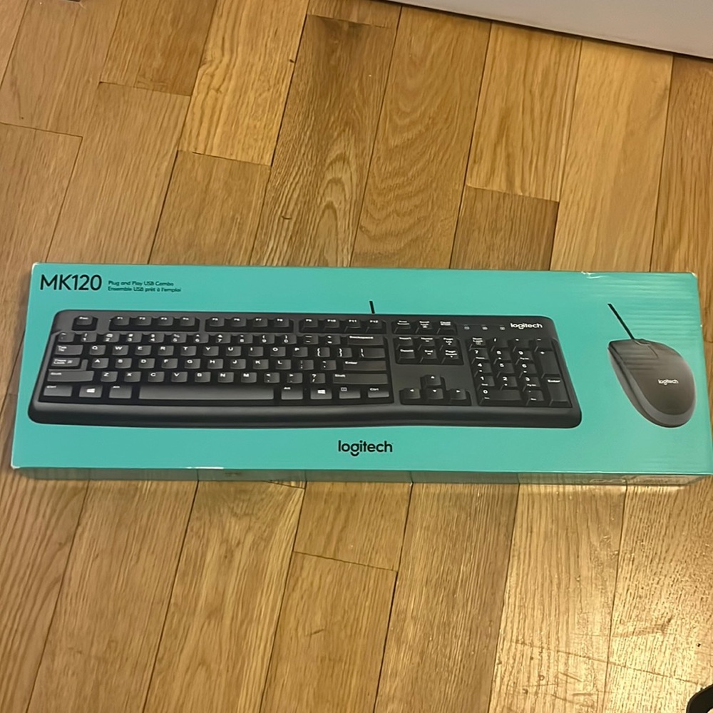 NEW logitech keyboard and mouse